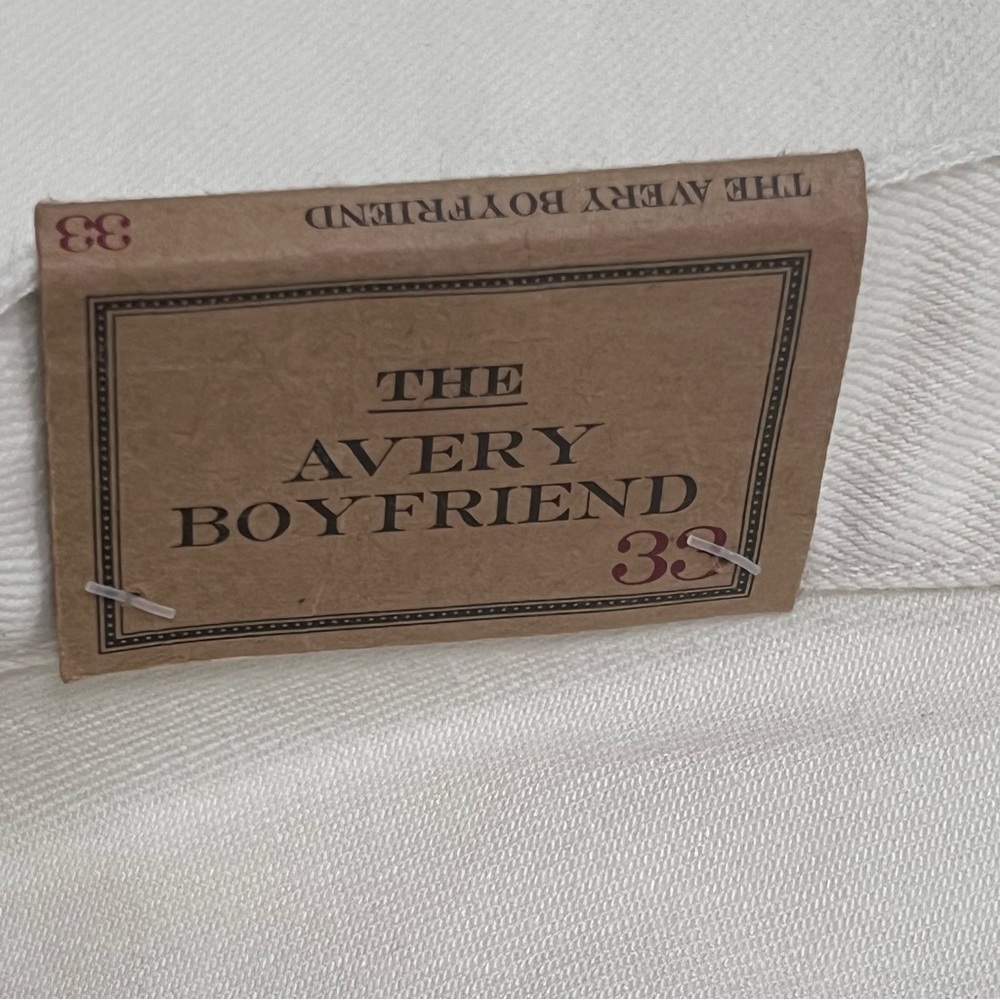 New Polo Ralph Lauren Avery Boyfriend Ivory‎ Wash Patchwork Jeans - Picture 10 of 14